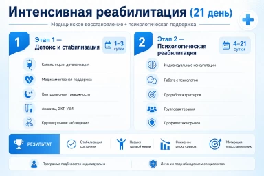 Реабилитация за 21 день в Феодосии